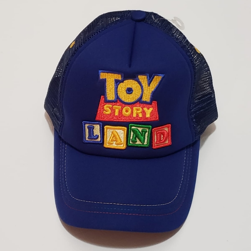 Disney Pixar Toy Story Land Trucker Hat Blue NWT